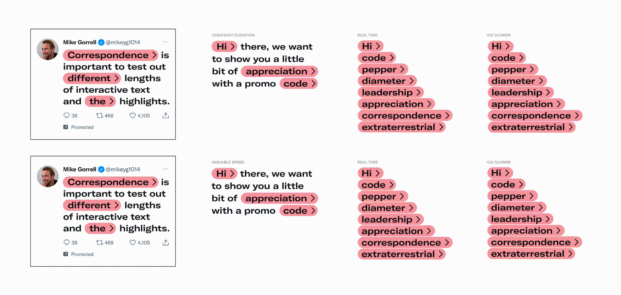 Animation Comparison